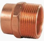 Copper Water Pipe Male Adapter